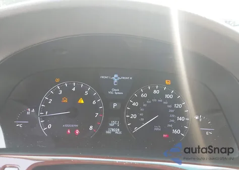 2007 Lexus Ls 460 460 из США, поврежденный, VIN JTHBL46F075050511